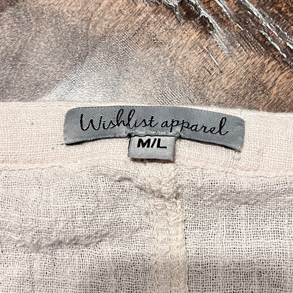 Wishlist Boho Shacket Button Up - image 4